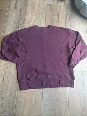 aerie Mauve Crewneck Sweater